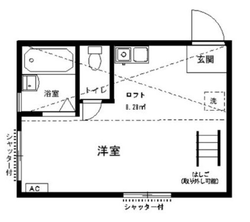 リィリーベルの物件間取画像